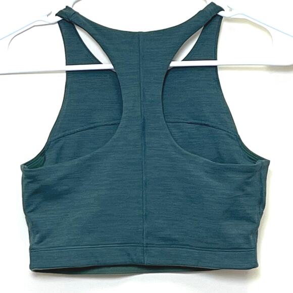 Outdoor Voices TechSweat Sports Bra Top Evergreen Size Small - Picture 2 of 6